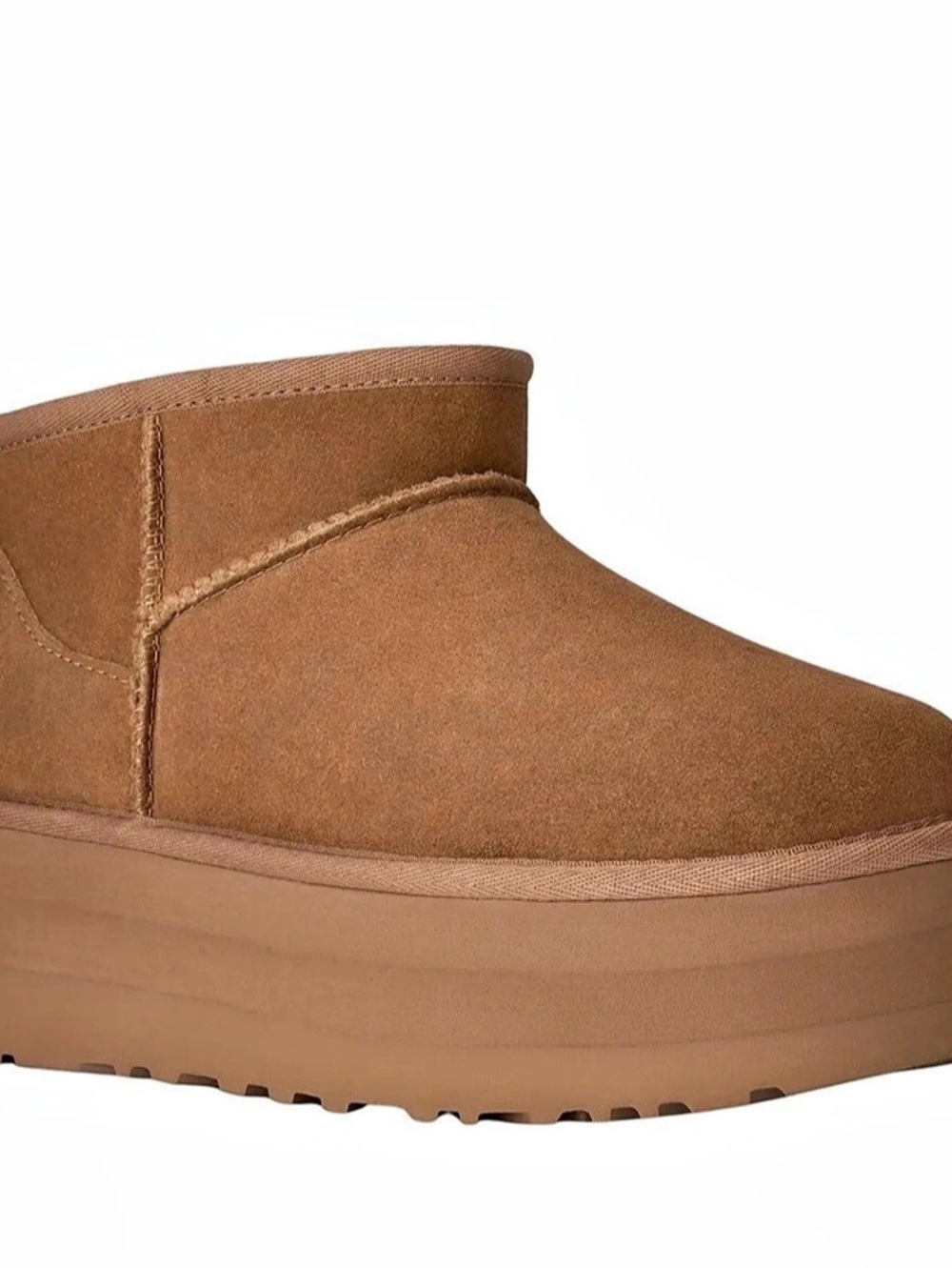 UGG Chestnut Ultra Mini Platform Boots